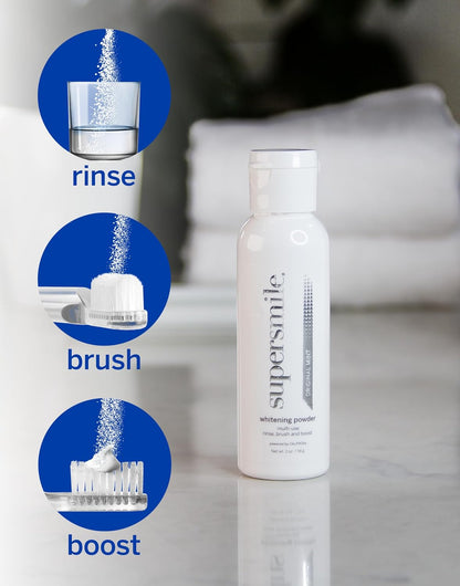 Supersmile Triple-Use Whitening Powder, 2 Oz