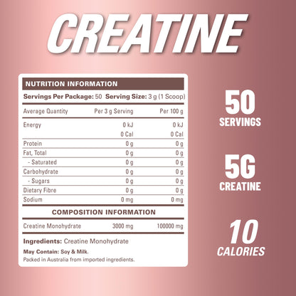 EHP Labs CREA-8 Creatine Monohydrate Powder, Unflavored, 100 Servings | Micronized Creatine For Muscle Growth, Strength & Energy. Mixes Easily, No Clumping. Pre Or Post Workout. 500g