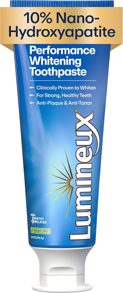Lumineux 10% Nano Hydroxyapatite Whitening Toothpaste, 3.75 oz