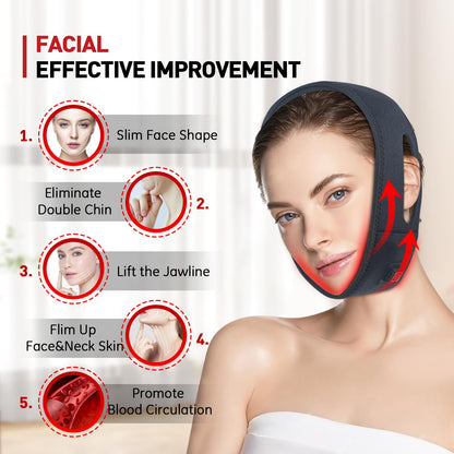 Rikimxin Red Light Therapy for Neck, 660nm Red Light and 850nm Near Infrared Light Therapy Pad