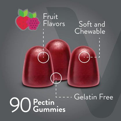 Prebiotic Fiber Gummies 7G Extra Strength [Zero Sugar Added] Digestive Heath Regularity