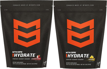 MTN OPS Hydrate Strawberry Coconut + Pineapple Bundle