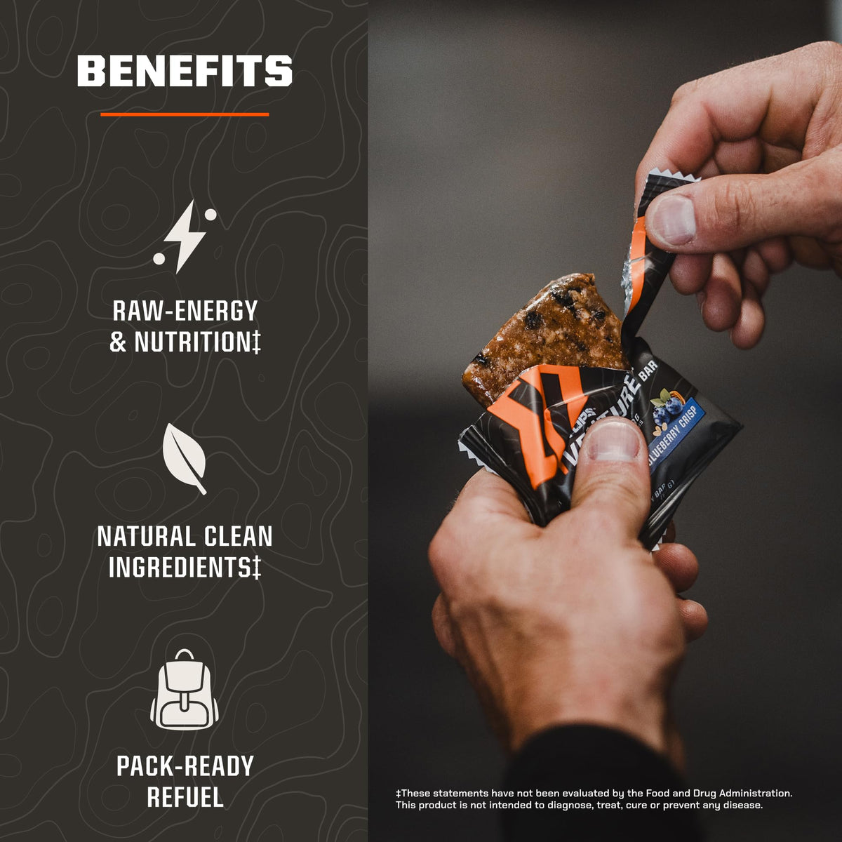 MTN OPS Performance High Protein Bars, Caramel Crunch