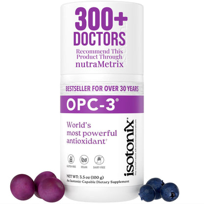 Isotonix OPC-3 Antioxidant Supplement, Pycnogenol & Grape Seed, 90 Servings
