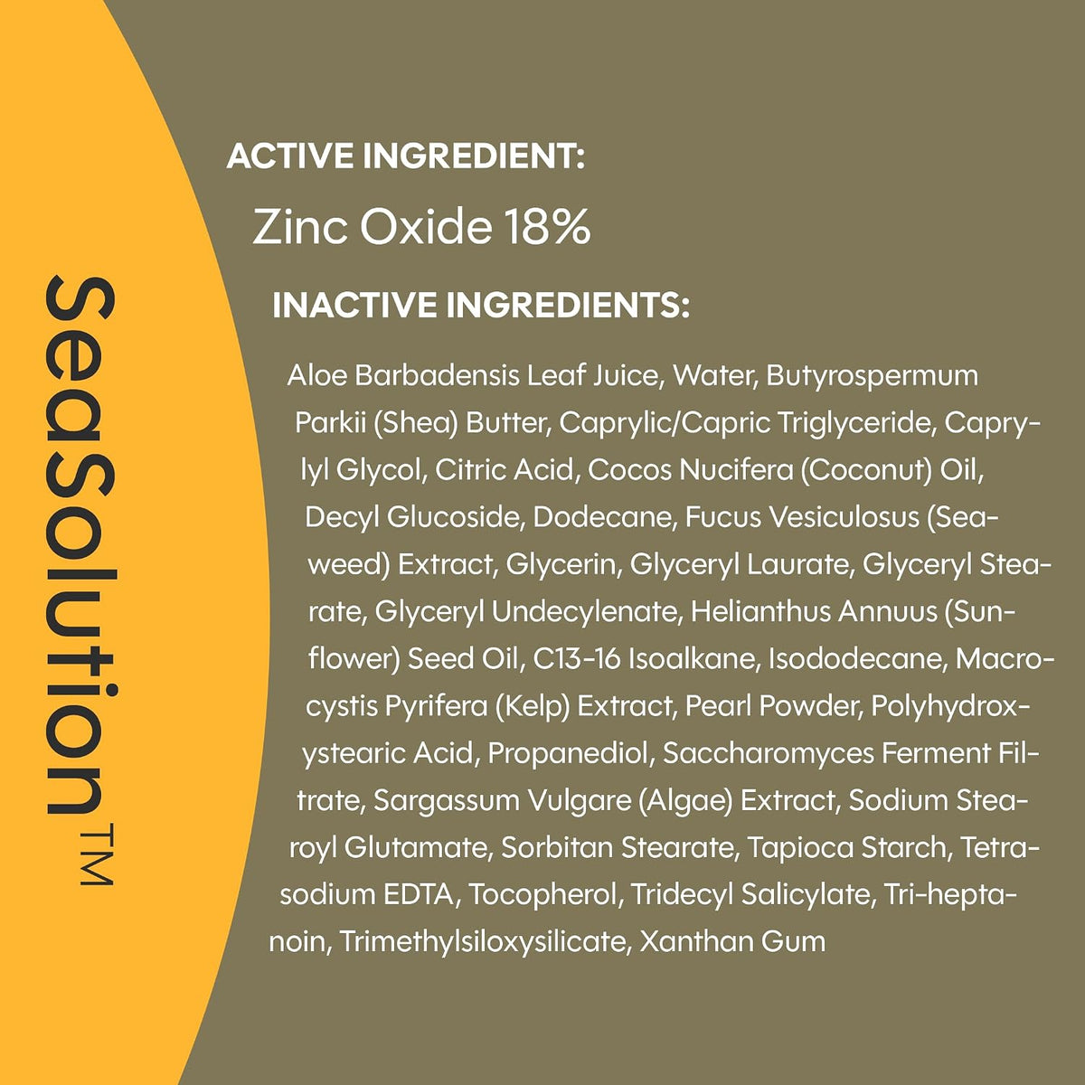 In The Water Mineral Sunscreen SPF 50, Broad Spectrum Zinc Oxide, Daily Sun Protection for Face and Body, Lightweight Formula with SeaSolution™, 3.4 oz