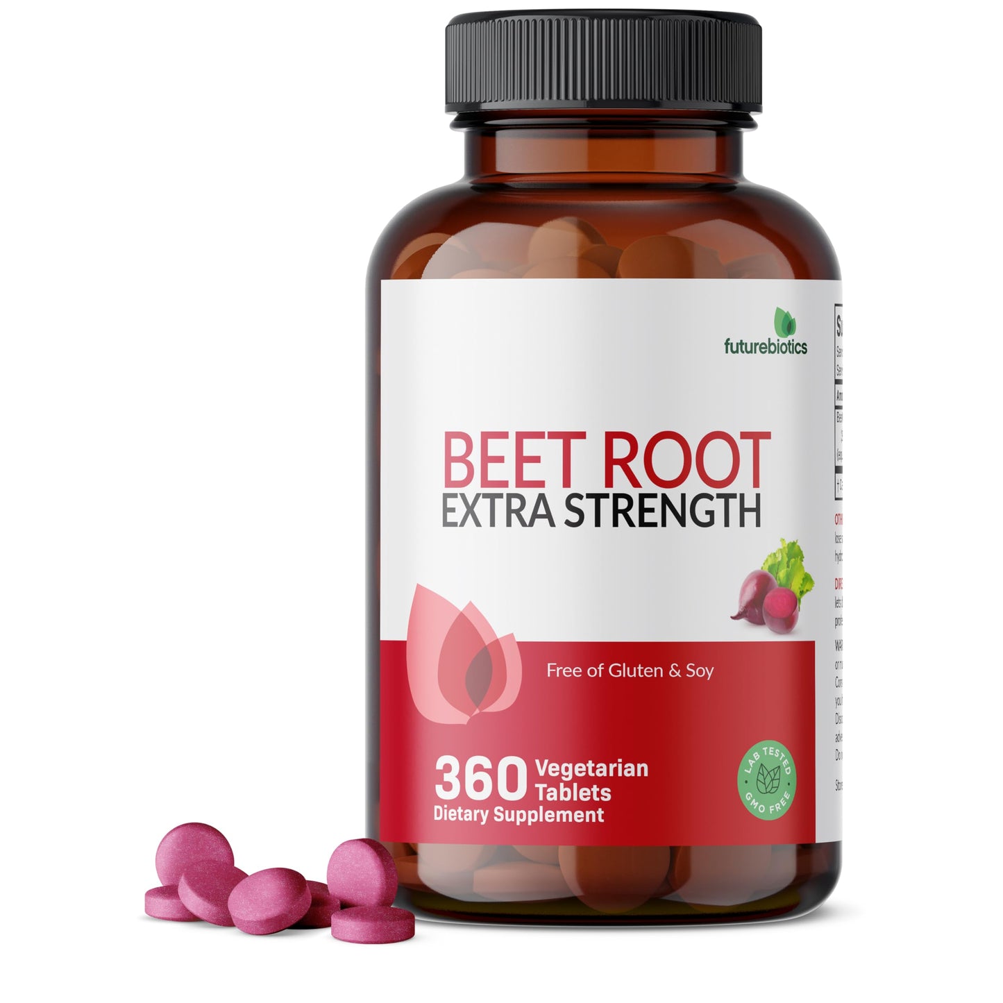 Futurebiotics Beet Root Extra Strength, Non-GMO, 120 Vegetarian Tablets