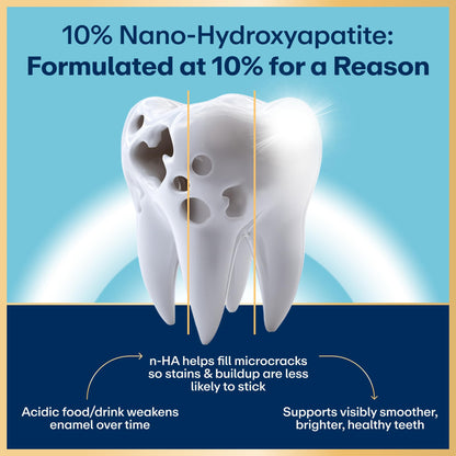 Lumineux 10% Nano Hydroxyapatite Whitening Toothpaste, 3.75 oz