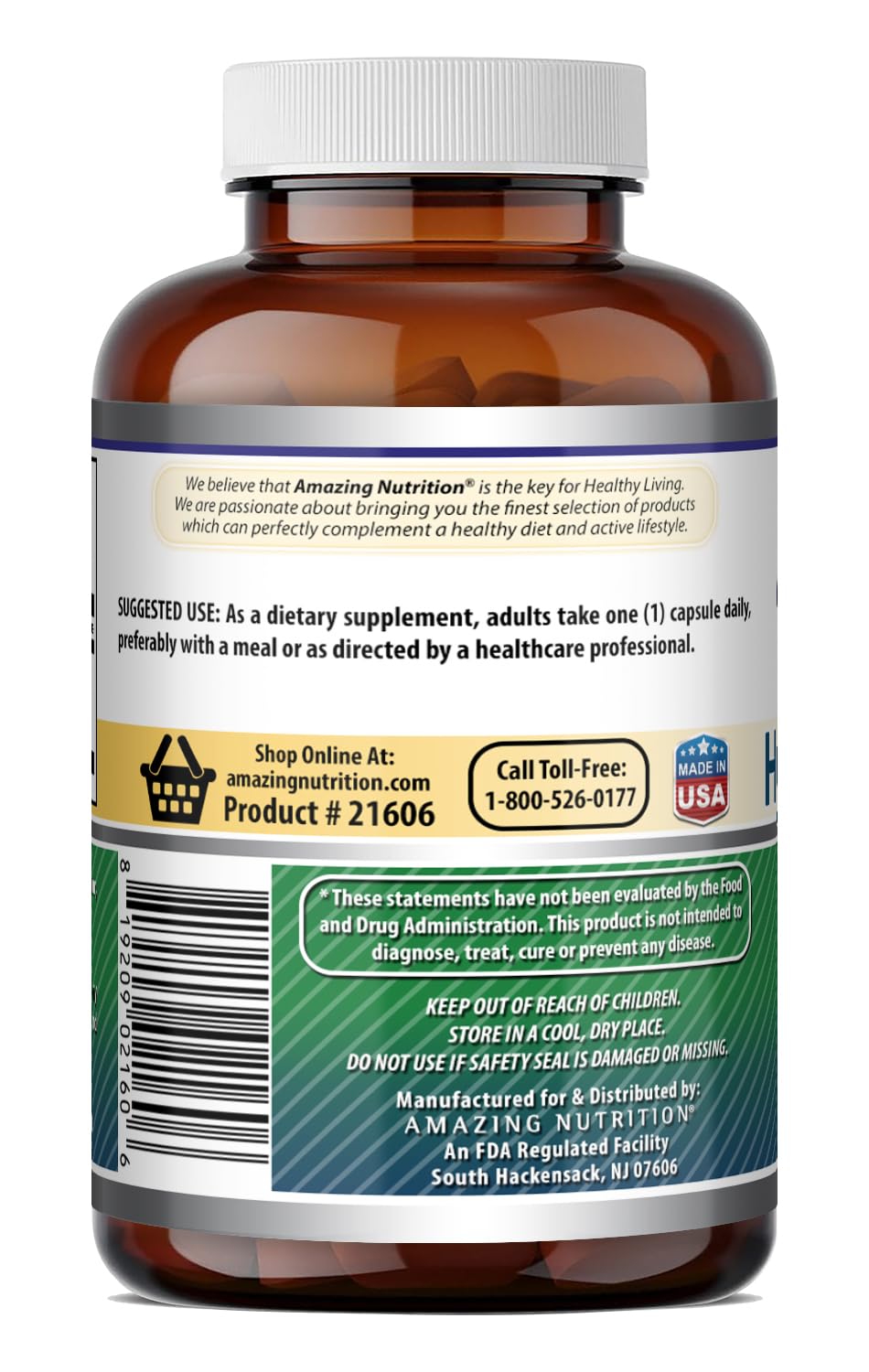Amazing Formulas Hyaluronic Acid 100 Mg Supplement | Capsules | Non-GMO | Gluten-Free | Made in USA (1 Pack, 360 Count)