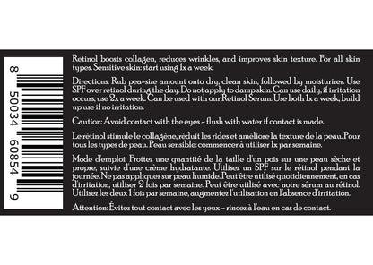 Brickell Men's Retinol Face Moisturizer Cream For Men, Anti-Wrinkle Face Night Cream with Retinol, Hyaluronic Acid, and Vitamin E To Reduce Fine Lines and Even Skin Tone, Fragrance-Free, 2 Ounce