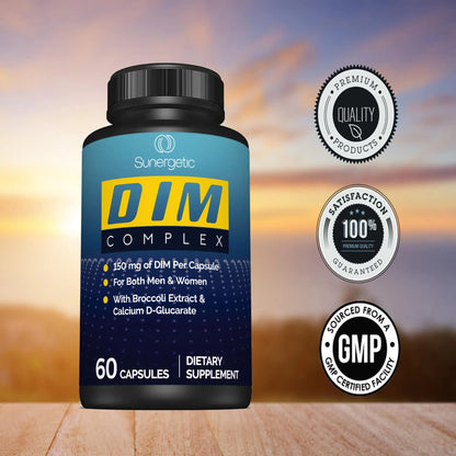 Premium DIM Supplement–Includes 150mg DIM (diindolylmethane), Broccoli, Calcium D