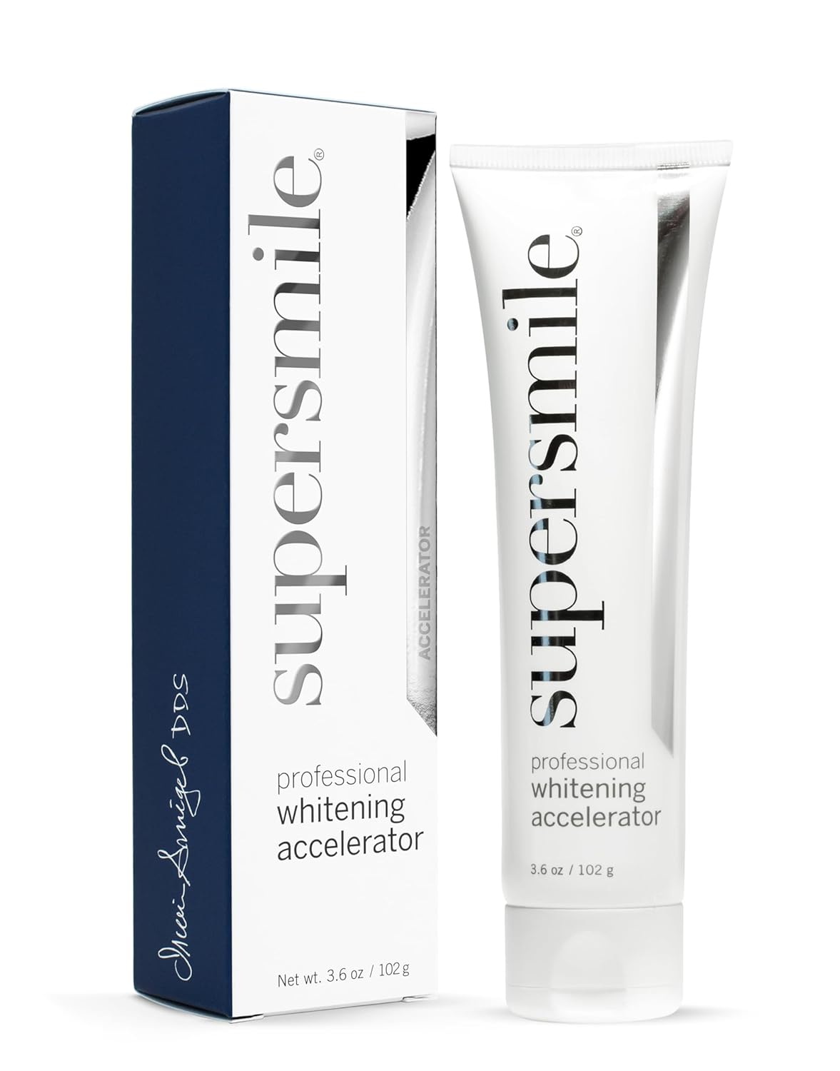 Supersmile Professional Whitening Accelerator, 3.6 Oz, Pairs with Paste