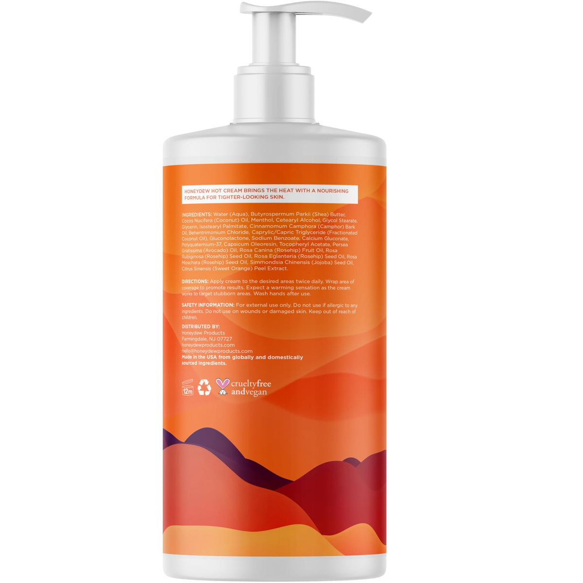 Slimming Hot Cream Sweat Enhancer - Body Sculpting Sweat Cream with Invigorating Botanical