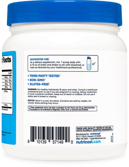 Nutricost Keto BHB Exogenous Ketones 4-in-1 (30 Servings) 12g Beta-Hydroxybutyrate