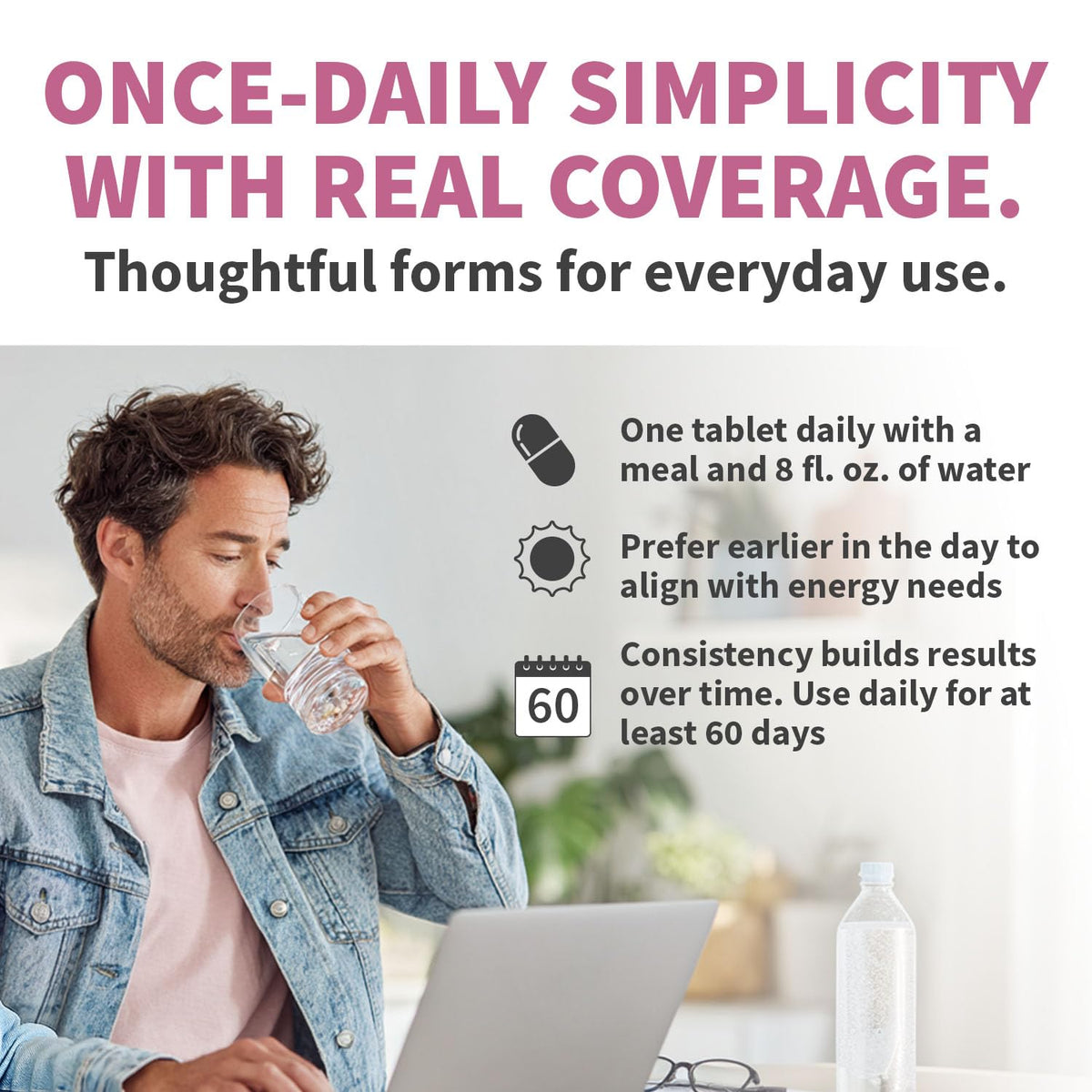 MEDCHOICE Complete 29-in-1 Methylated Multivitamin with Omega-3, 70ct