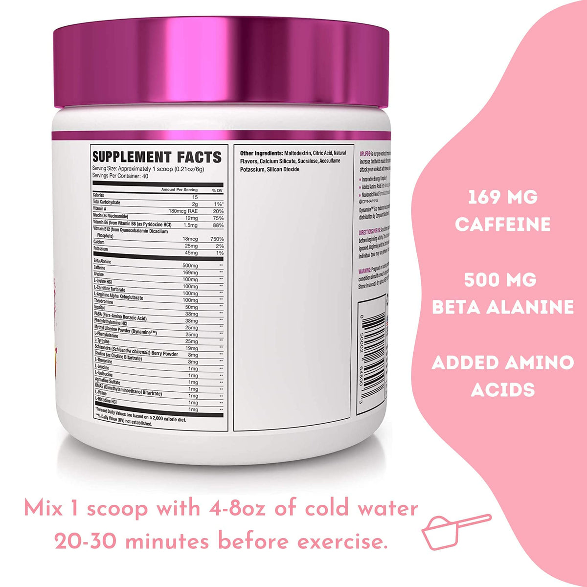 NLA for Her Pre/Post Workout Stack (Includes Her Whey Chocolate Éclair and Uplift Pre Workout Hawaiian Sunset