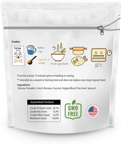 Dog Doh 2oz - Tavel Size Homemade Cookie Dough for Dogs
