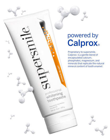 Supersmile Fluoride-Free Whitening System, 8 Oz Peppy Mint, Family Size