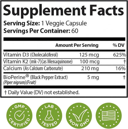 Vein & Artery Supplement - Blood Flow Supplement with Calcium - Blood Circulation Support for Men, Women - Circulation and Vein Support - 60 ct