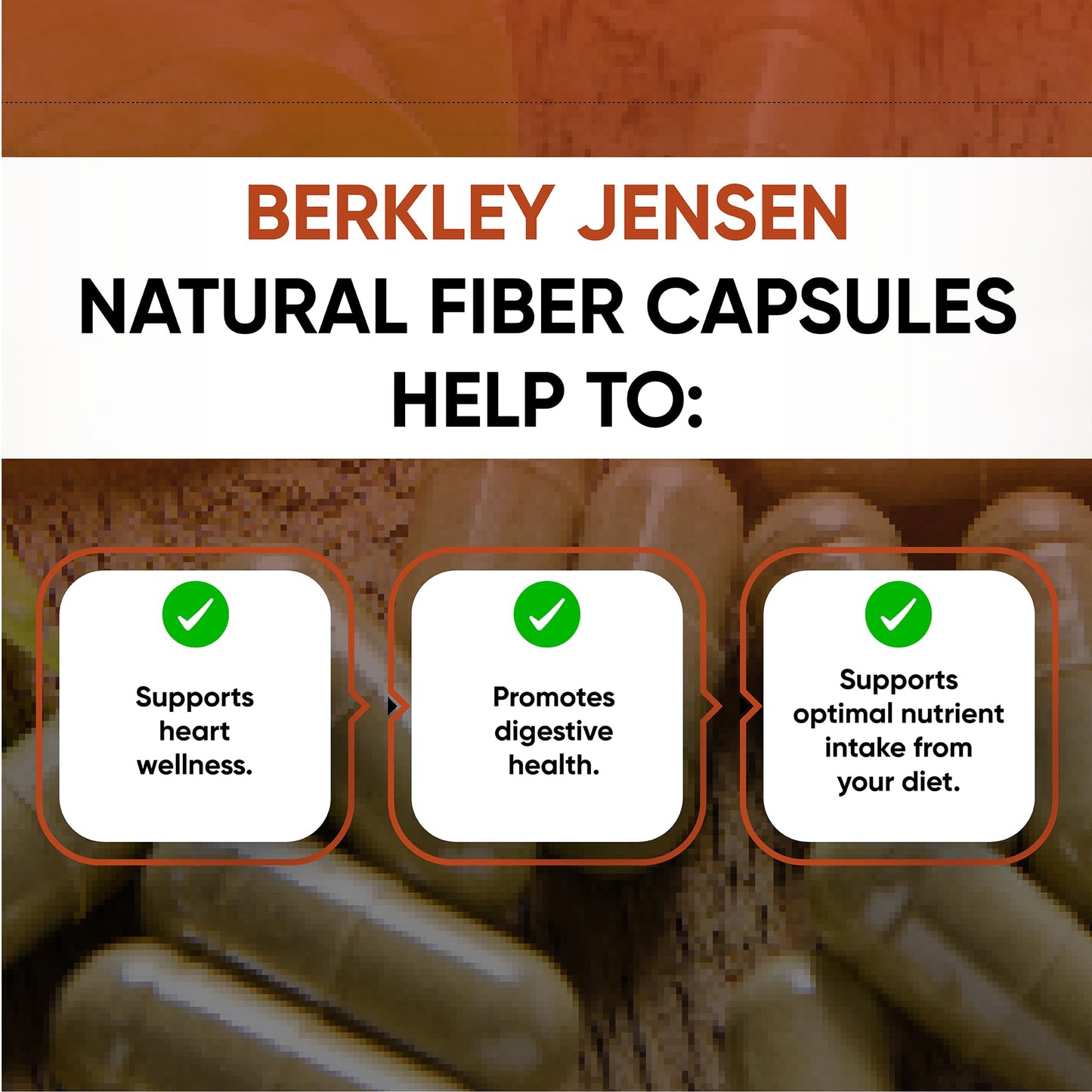 berkley jensen Daily Psyllium Husk Supplement, Natural Fiber for Men & Women - Fiber Capsules for Overall Digestive Health, Easing Constipation, Made in USA - 300 Count (Pack of 2)