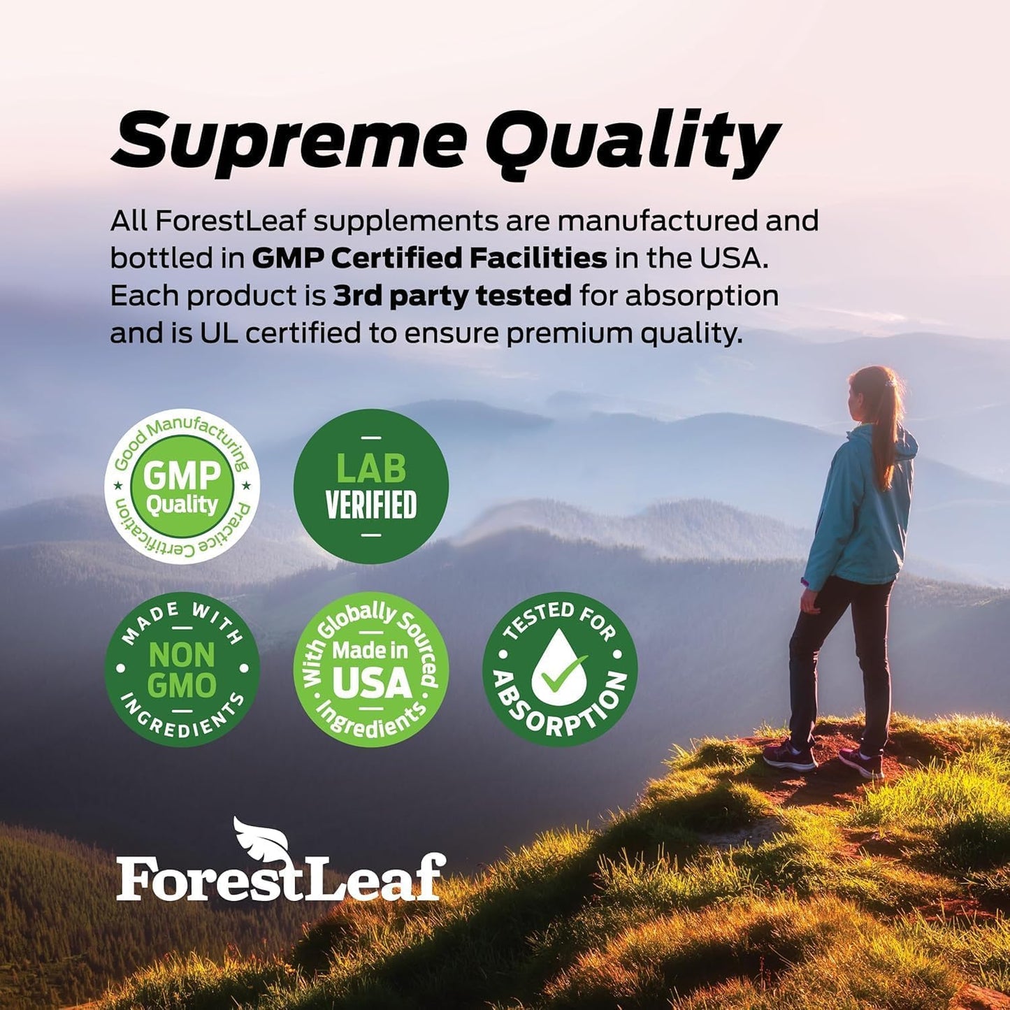ForestLeaf Grass Fed Beef Liver Capsules, 3000mg Per Serving, Supports Immunity & Body Wellness, Cleansing, Digestion, Natural Iron, Vitamin A and B12, Freeze Dried Beef Liver Supplement, 180 Caps