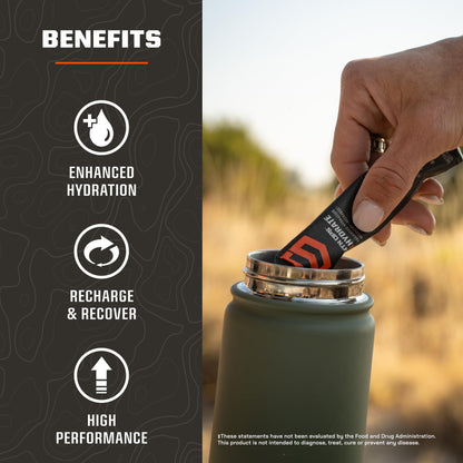 MTN OPS Hydrate Sugar Free Electrolyte Packets, Mango Peach