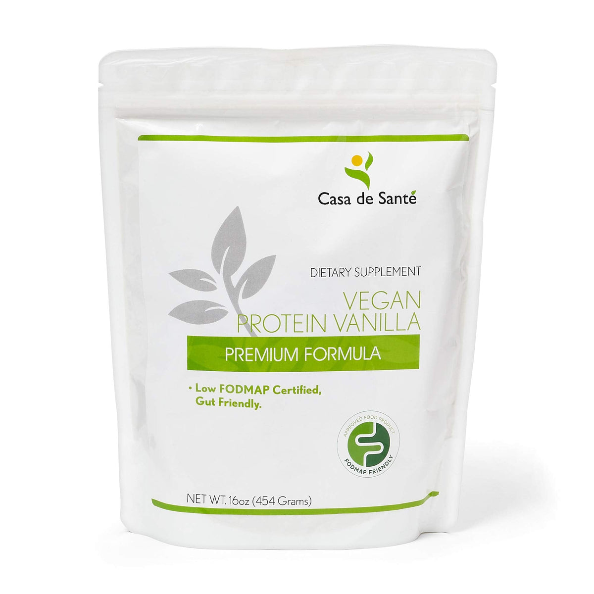 Low FODMAP Certified Elemental Vegan Protein Powder IBS & SIBO Gut Friendly Gluten 