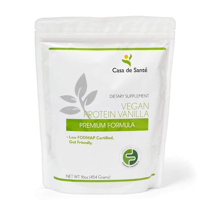 Low FODMAP Certified Elemental Vegan Protein Powder IBS & SIBO Gut Friendly Gluten 