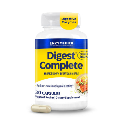 Enzymedica Digest Complete - Helps Gas & Bloating - 90 Caps
