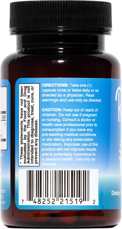 RediCalm Natural Stress Relief and Calming Supplement, Vegan, Gluten-Free | Promotes Relaxation, Mental Clarity, and Emotional Balance While Easing Tension, Worry, and Restlessness, 30-Day Supply
