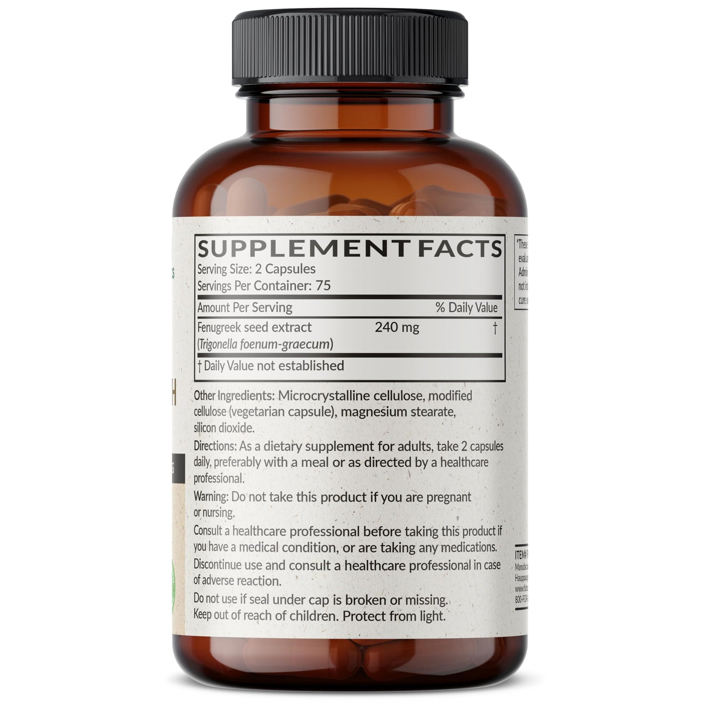 Futurebiotics Fenugreek Extra Strength Supports Overall Good Health & Well-Being, Non-GMO, 150 Vegetarian Capsules