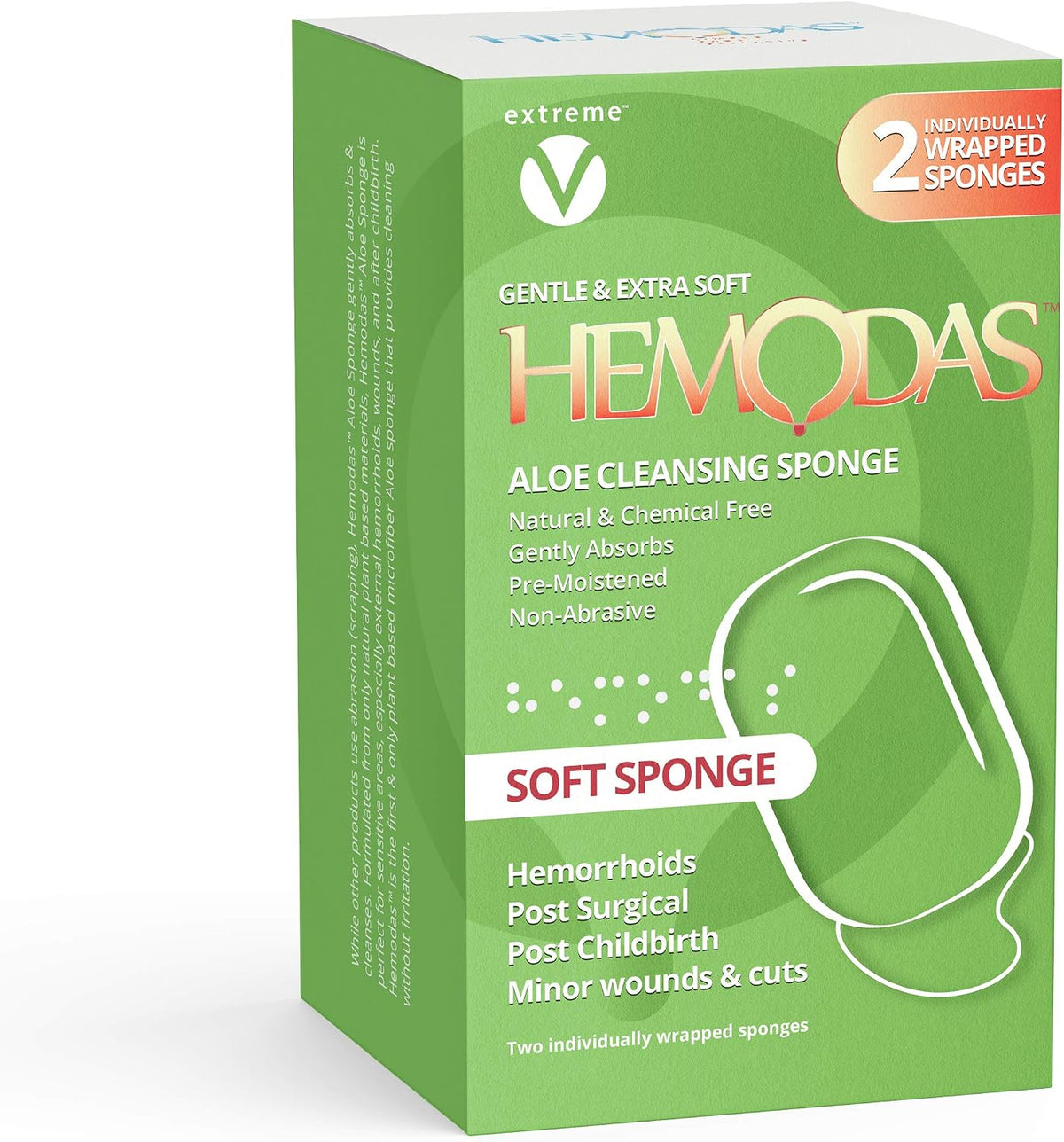 Hemodas - Aloe Cleansing Sponge