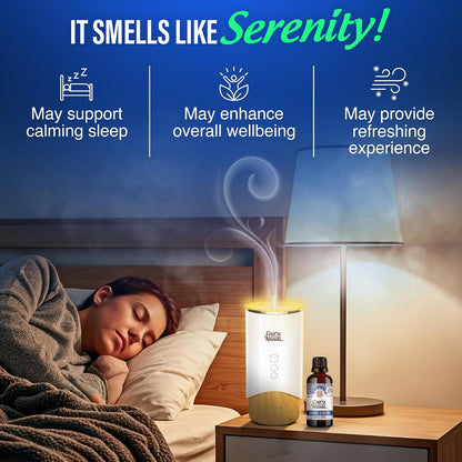 GuruNanda Calming Sleep Essential Oil, Blend of 100% Natural, Pure & Undiluted Essential Oils, Promote Relaxation, Calmness & Restful Sleep, 3.9 fl oz