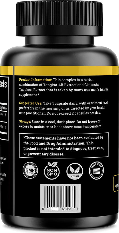 Black Forest Supplements (Value Pack): 1X Cistanche Tubulosa & 1X Berberine