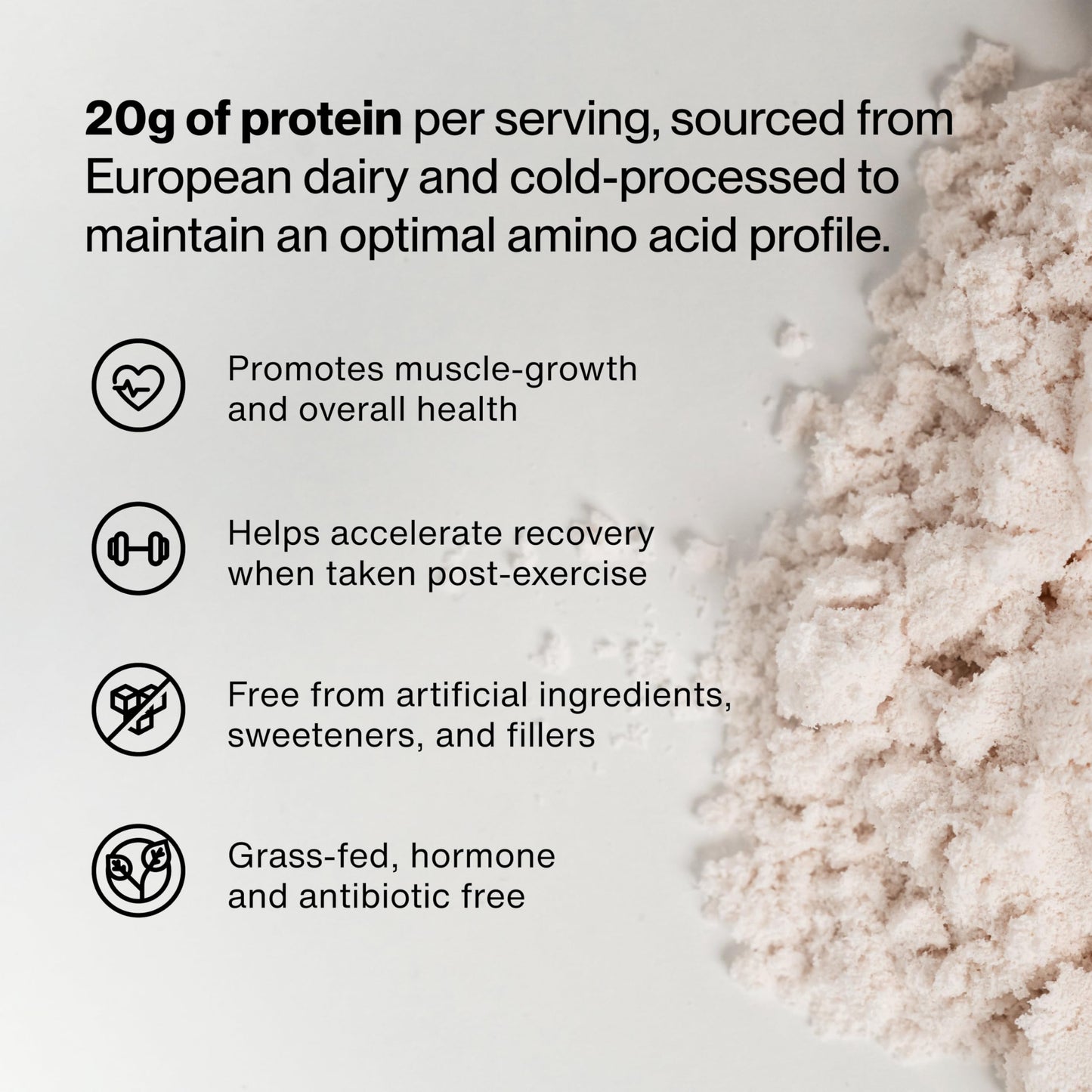 Momentous Essential Grass-Fed Whey Protein Powder - 20 g Whey Isolate Protein - NSF Certified for Sport - Gluten-Free - 25 Servings for Essential Everyday Use - Vanilla - Package May Vary