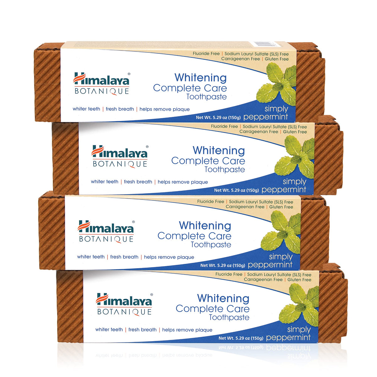 Himalaya Botanique Whitening Complete Care Toothpaste Mint, 5.29 oz, 2 Pack