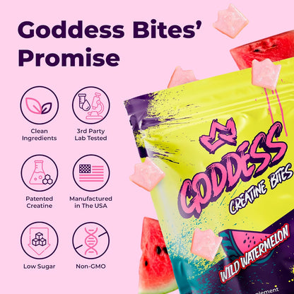 Primal Queen Creatine Gummies, Muscle & Brain, 5g, 150 Gummies | Goddess Line: Low-Sugar, High-Potency Creatine chewables in Wild Watermelon; Faster Recovery, Lean Tone and Everyday Power