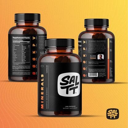 SALTT Minerals Drops, Unflavored Trace Mineral Supplement, Sugar Free 2 oz