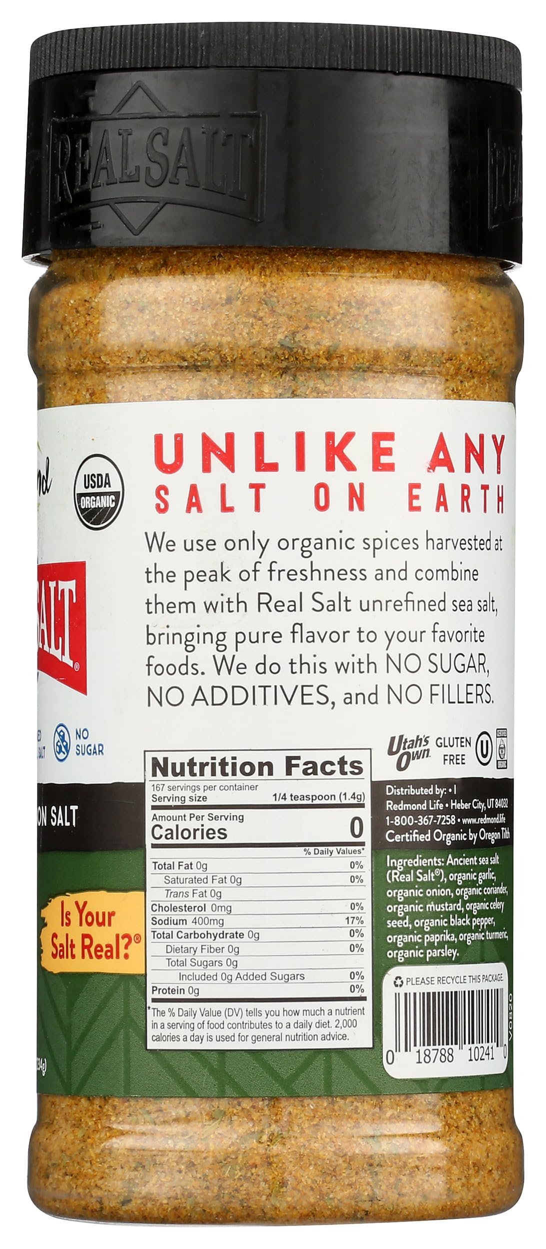 Redmond Organic Seasoning (Real Salt)