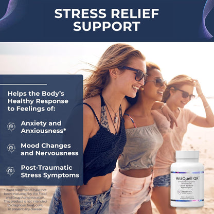 Tesseract Medical Research ProButyrate Gut Health Supplement, Butyric Acid Complex & AnaQuell QR, Stress Relief & Mood Support Supplement
