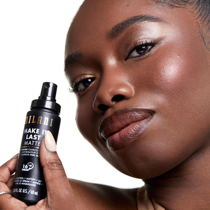 Milani Make it Last Matte - Matte Finish Charcoal Setting Spray - Cruelty-Free Makeup