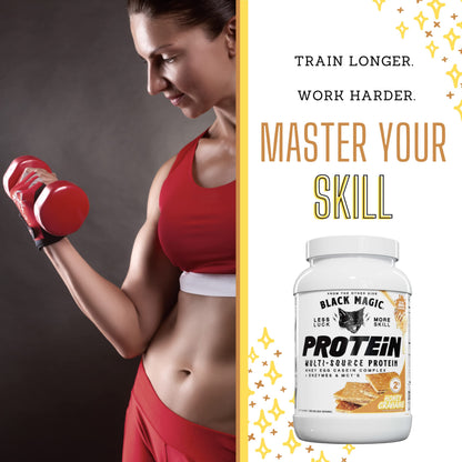 Worldwide Nutrition Bundle, 2 items: Black Magic Multi-Source Protein Powder - Whey