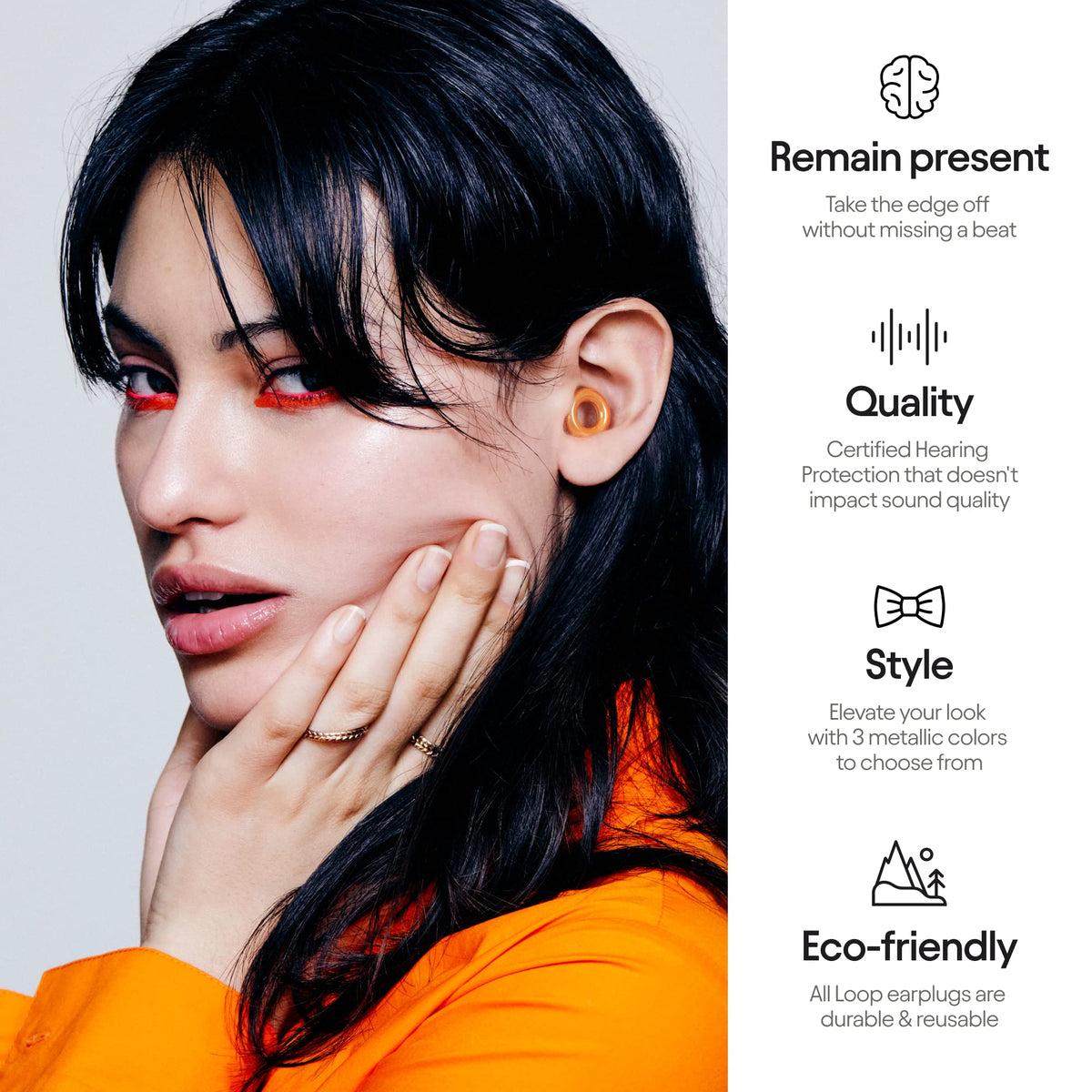 Loop Experience Ear Plugs for Concerts – High Fidelity Hearing Protection