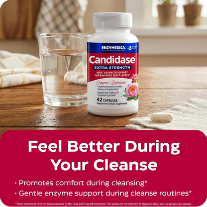 Enzymedica Candidase Extra Strength - 42 Capsules