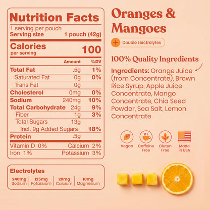Huma Plus - Chia Energy Gel, Variety, 12 Gels