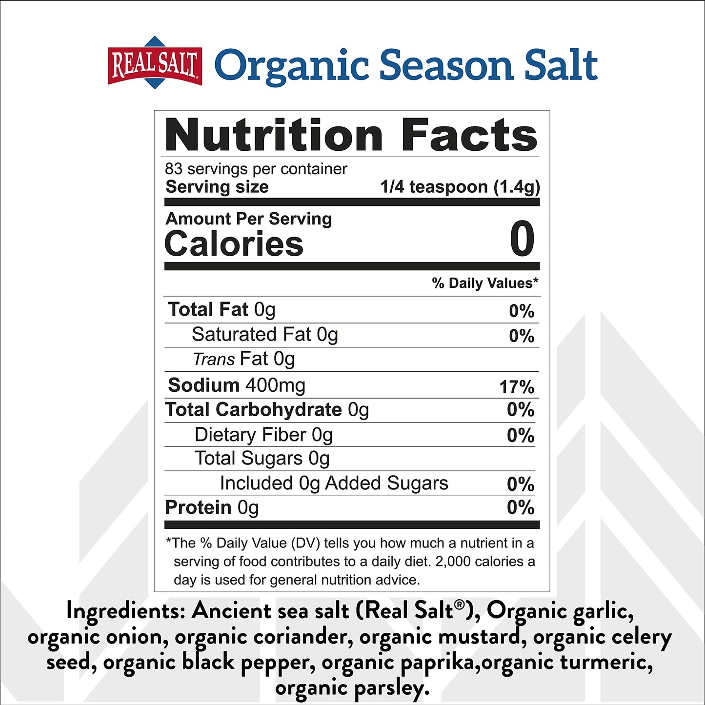 Redmond Organic Seasoning (Real Salt)