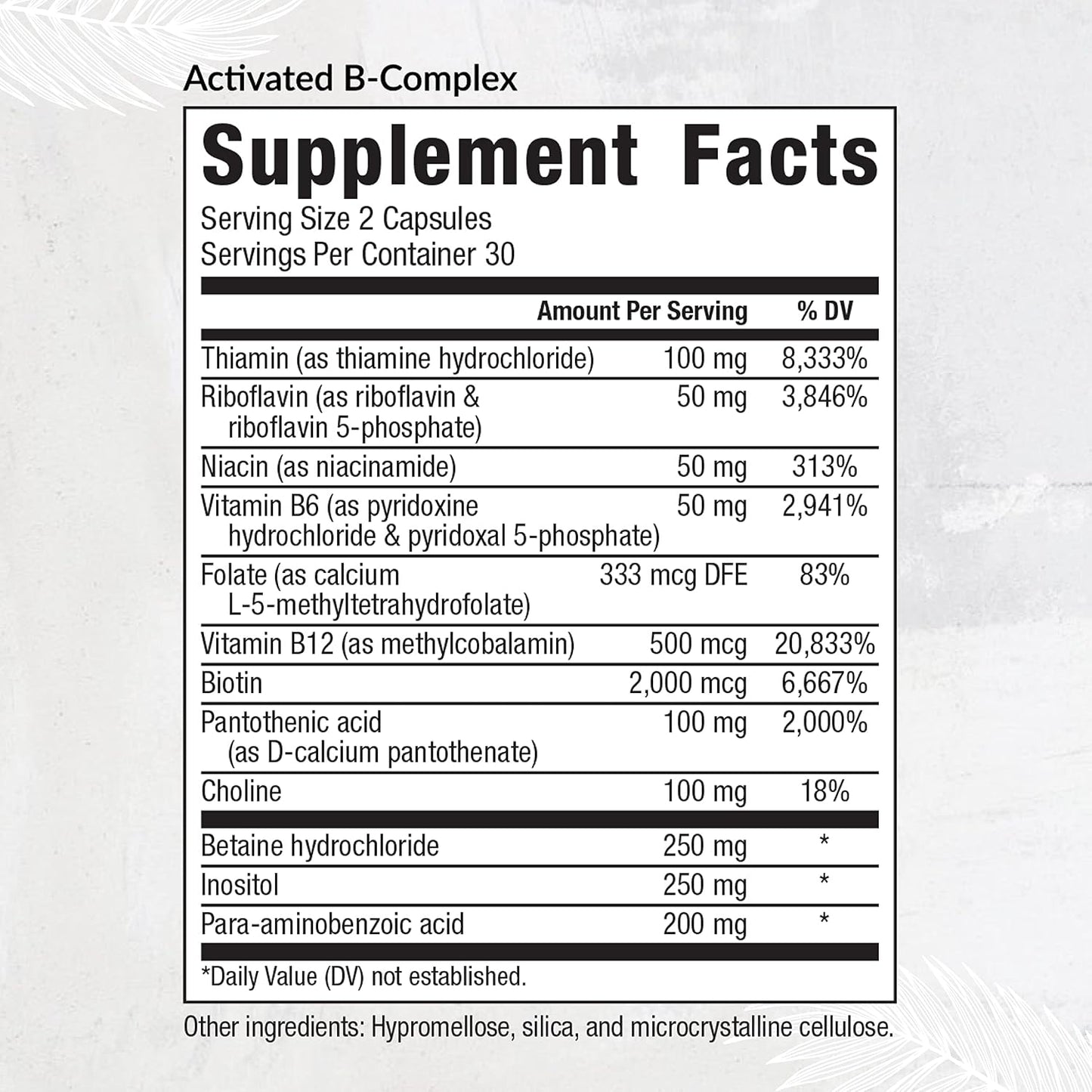 Equilife - Activated B Complex (60 ct.), Full Spectrum Magnesium (180 ct.), Daily Activated Multi-Vitamin (30 Servings)