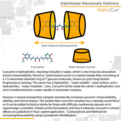 Nanocur Turmeric Curcumin - 100x More Active Than Turmeric, 170% More Active Than