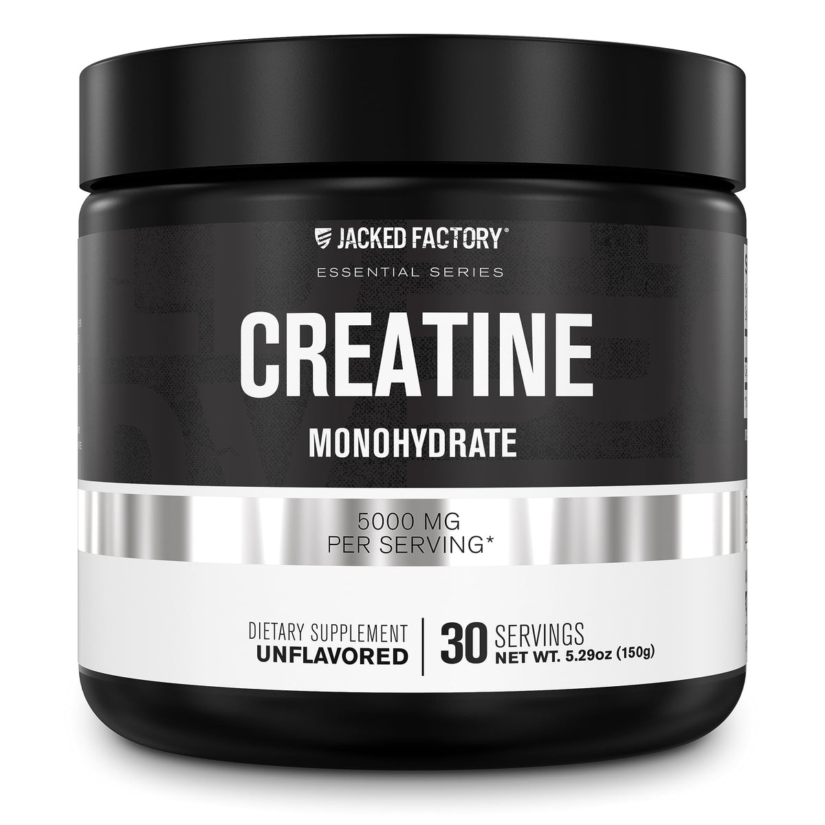 Jacked Factory Creatine Monohydrate Powder 150g - Creatine Supplement for Muscle 