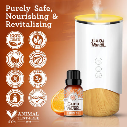 GuruNanda Frankincense Essential Oil, Pure & Natural, 2x15 mL